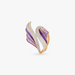 Chromatic Flight Diamond Ring