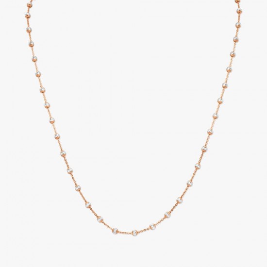Alluring Beaded Gold Chain