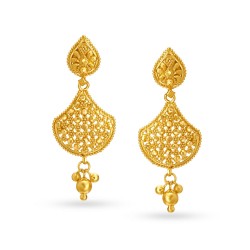Gold earrings