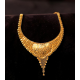 Peacock Bridal Gold Necklace